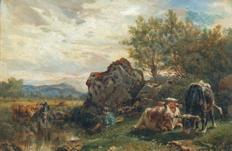 louis guy -  berger pecheur à rossillon - 1887 - hst  23x37 - coll privée.jpg