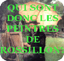 qui sont donc les peintres de Rossillon et du Bugey